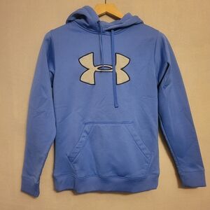 Under Armour Blue Hoodie. Youth Medium